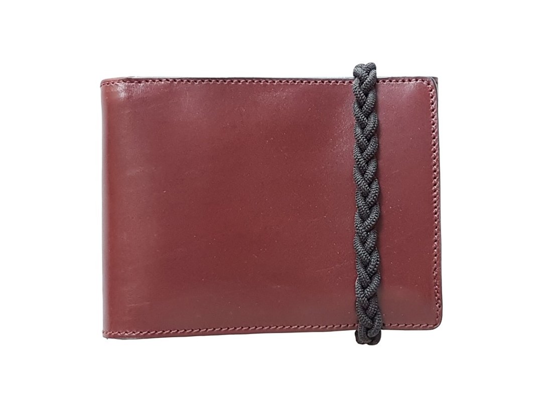 Three-fold wallet - 皮夹/钱包 - 真皮 红色