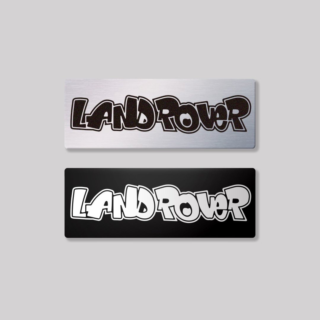 LAND ROVER/HHP/铝牌饰贴 SunBrother孙氏兄弟 - 贴纸 - 铝合金 