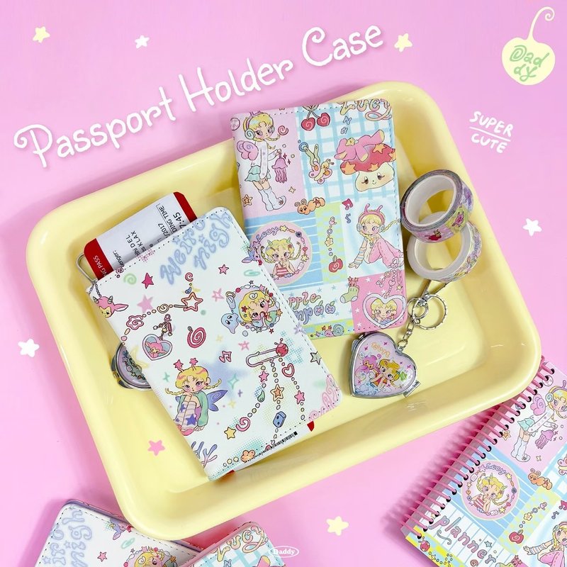DADDY | Daddy Passport Holder 全新推出 2 款超可爱护照套 - 护照夹/护照套 - 其他材质 