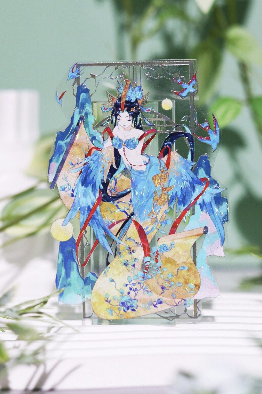 出逃博物馆 東方美人 大英博物館 PET 紙膠帶 貝殼光 10米卷 - 纸胶带 - 其他材质 多色