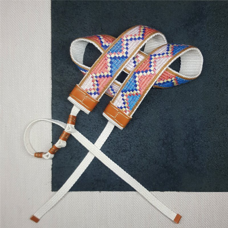 相机背带 相机带 带YA中 - 挂绳/吊绳 - 其他人造纤维 粉红色