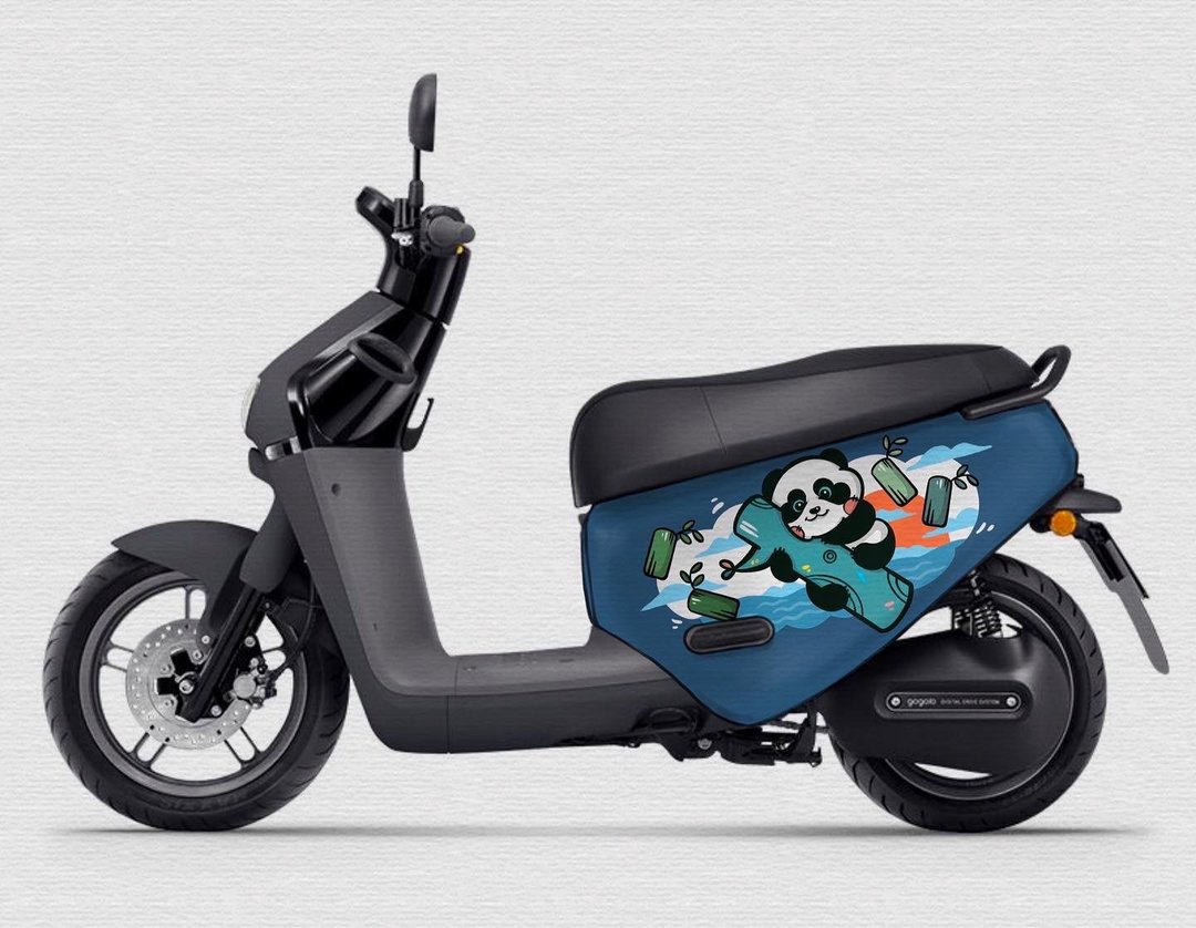 Gogoro 防刮车套 gogoro全车系列 Ai1 Ai3 UR2 可改底色  猫熊 - 其他 - 聚酯纤维 