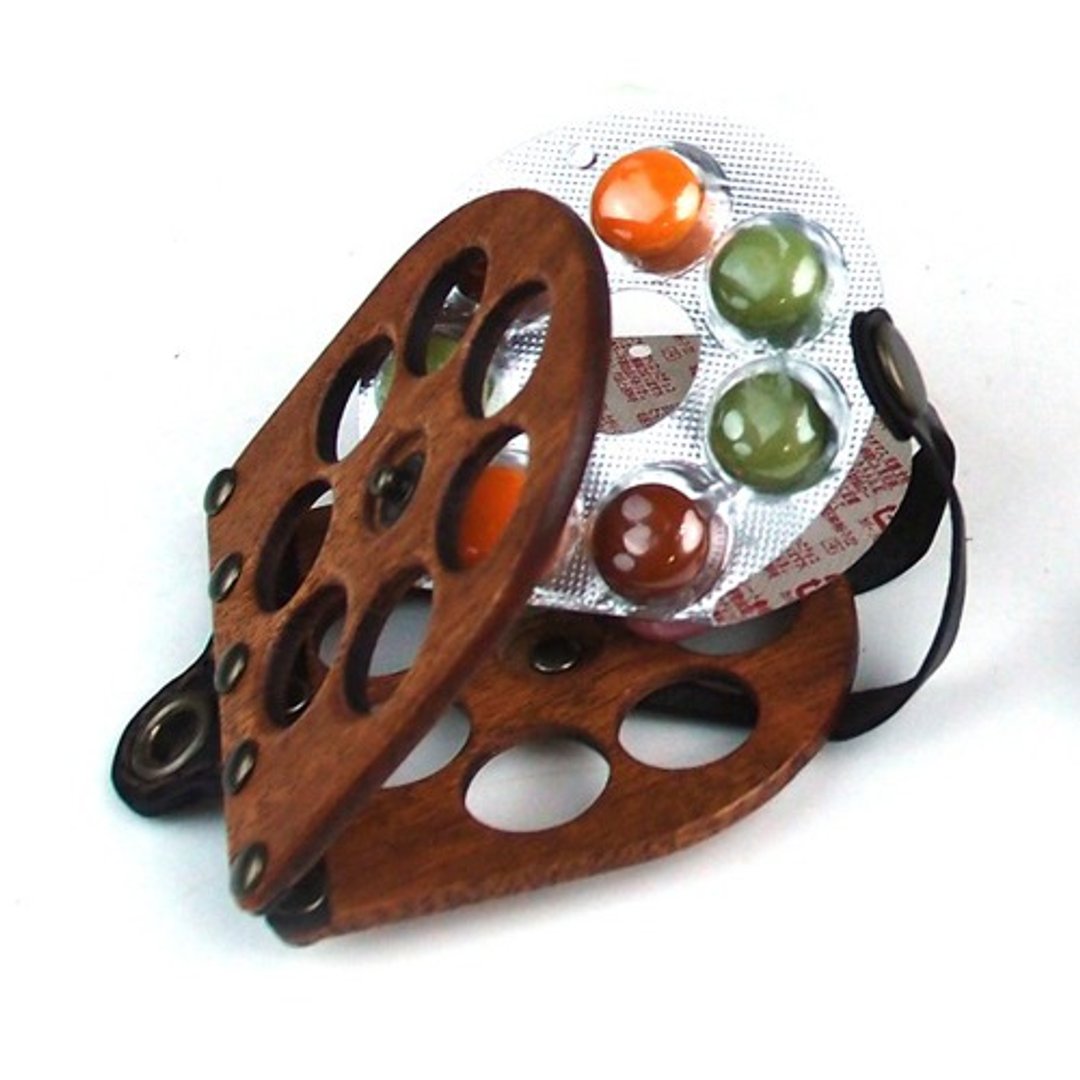 High-eight wooden case made of wood and leather - 其他 - 木头 