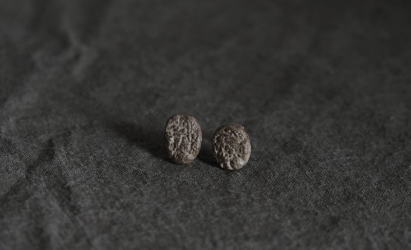 No.9太浓了吧咖啡系列五号-ying work shop - 耳环/耳夹 - 陶 