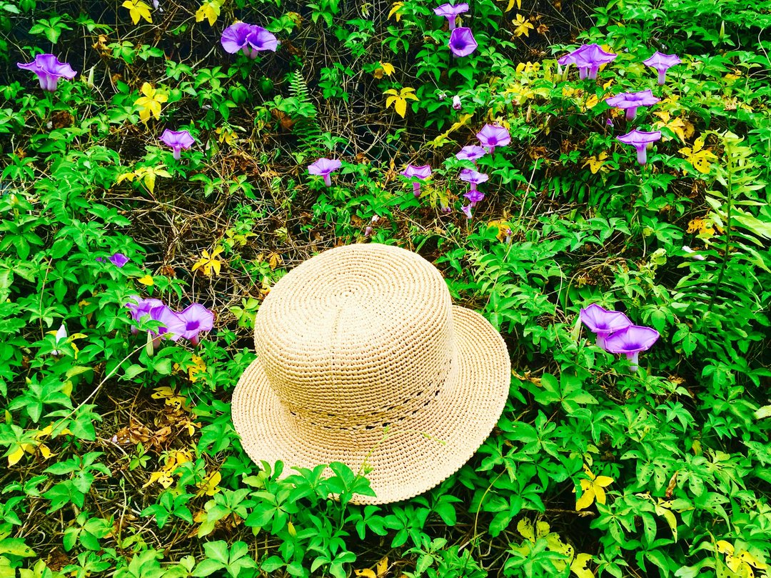 夏绿蒂Charlotte 手织草帽  奶油草色 chokdee-muakdeedee - 帽子 - 棉 卡其色