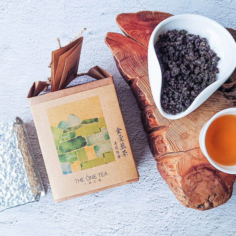 金萱煎茶/冻顶熟香/150g/300g - 茶 - 纸 卡其色