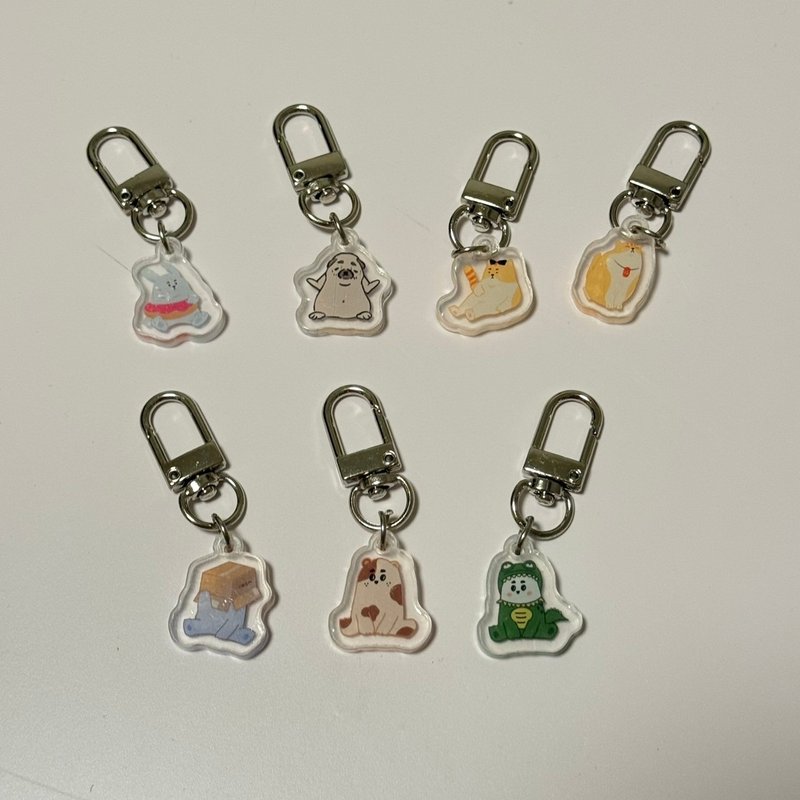 迷尼糖果吊饰-故事主角款-2cm-POM - 吊饰 - 压克力 多色