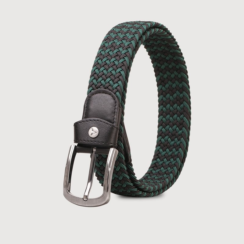 【免费升级送礼包装】休闲型男牛皮编织穿针皮带-三色/VA011-007 - 皮带/腰带 - 尼龙 多色