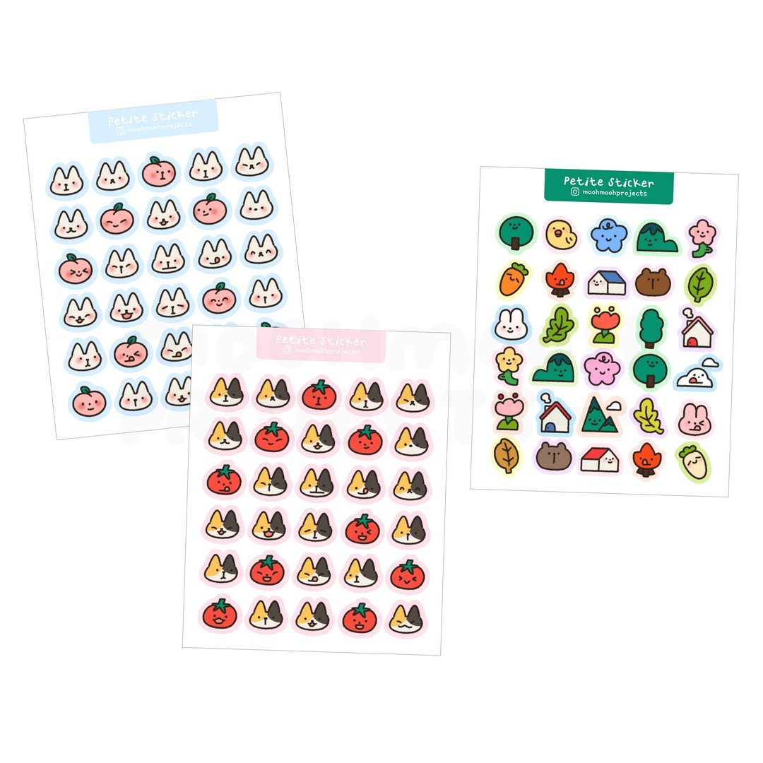 Petite Sticker - 贴纸 - 塑料 多色