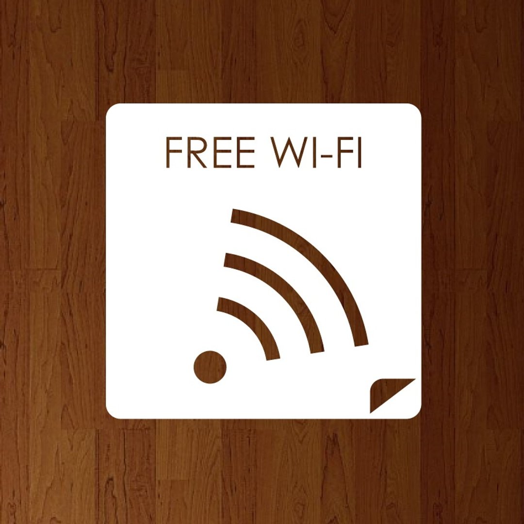 FREE WI - FI cutting steering car type B - 墙贴/壁贴 - 其他材质 白色