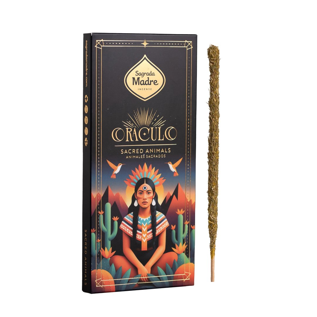 【Sagrada Madre】神谕香薰棒 - 香薰/精油/线香 - 植物．花 卡其色