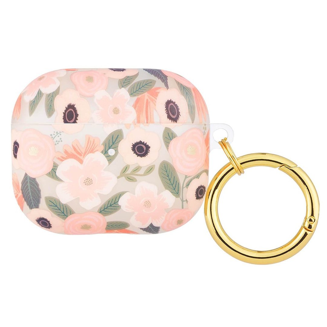 Rifle Paper Co.联名款- AirPods (第3代) 防摔保护壳-花园派对粉 - 数码小物 - 其他材质 