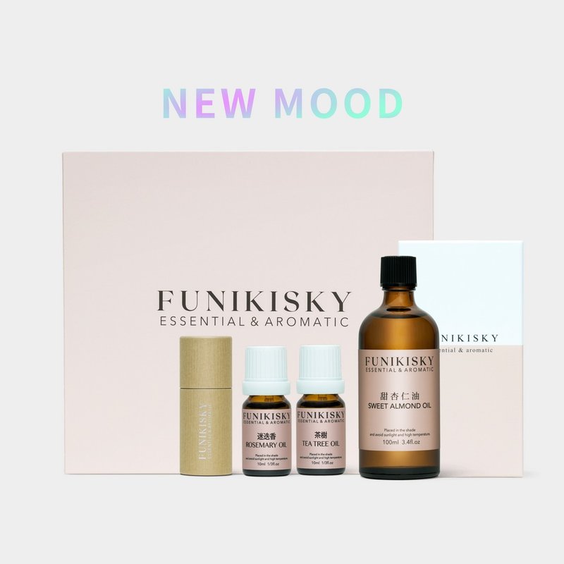 【Pinkoi 线下活动预购商品】天然精油芳疗SPA礼盒 限定款 - 精华液/安瓶 - 精油 粉红色