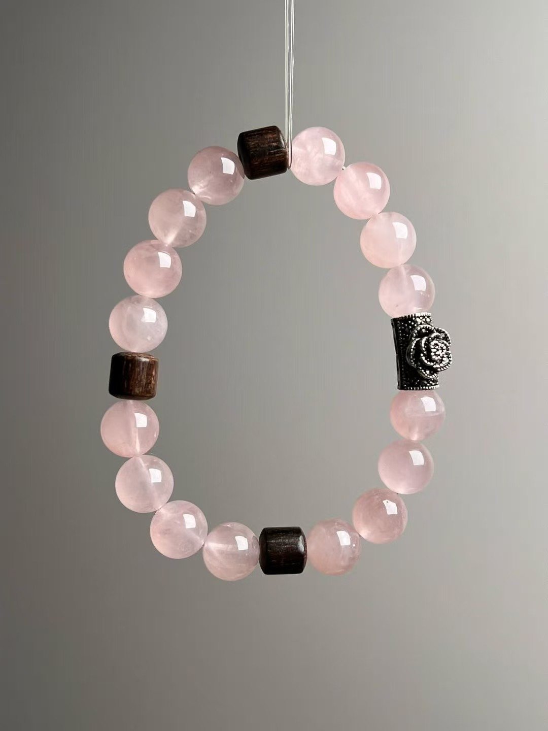 精品 天然粉水晶 Z-20250924-532 - 手链/手环 - 宝石 