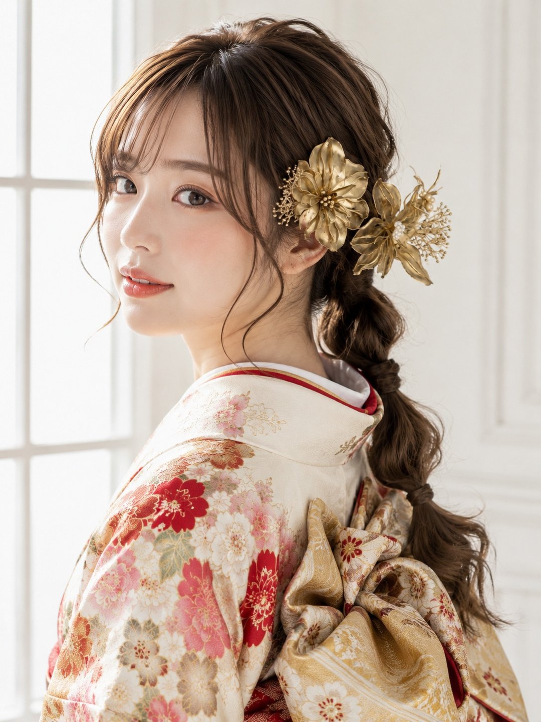 金色 6 件组 美式花艺 - 发饰 - 其他材质 金色