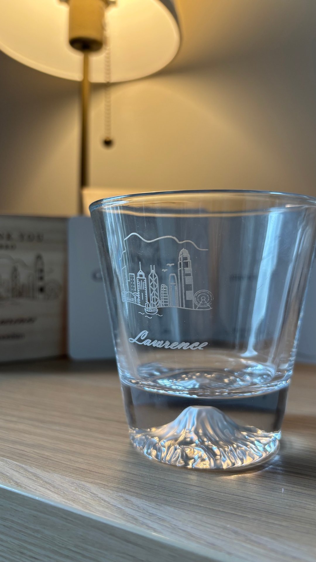 moonism 木盒名字玻璃酒杯【定制化礼物】姊妹礼物 /兄弟礼物 / - 酒杯/酒器 - 其他材质 