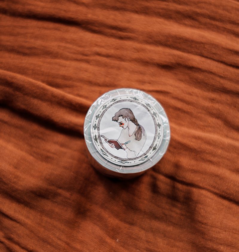 日常写作 轴型便利贴 - 纸胶带 - 纸 多色