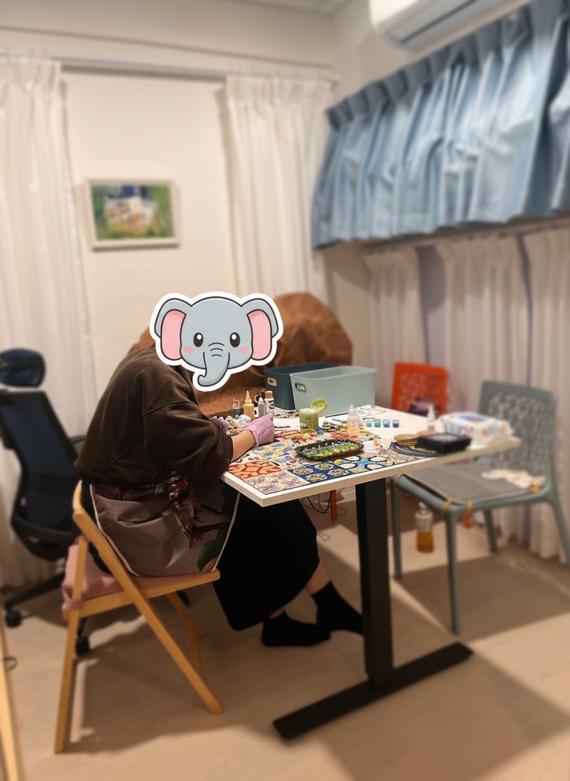 台北体验 i人专班  能量点点曼陀罗 一人成班 - 插画/绘画/写字 - 颜料 