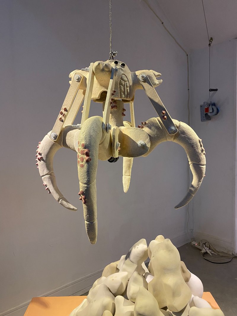 螃蟹爪设备【无力的日常-手忙恼乱】 - 摆饰 - 陶 粉红色