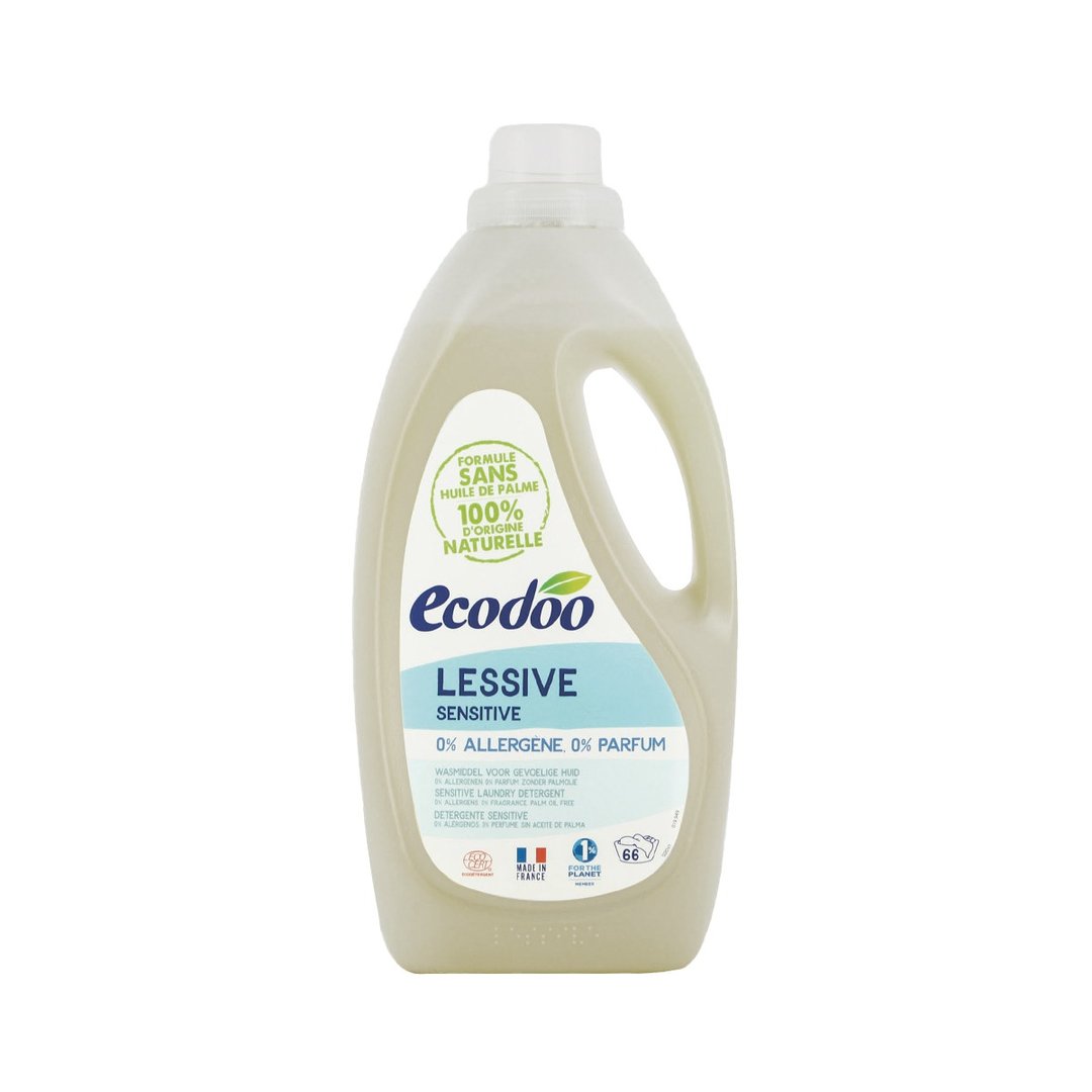 Ecodoo易可多 低泡沫环保洗衣精-低敏无香料2L(66次洗衣精) - 衣物清洁 - 其他材质 白色