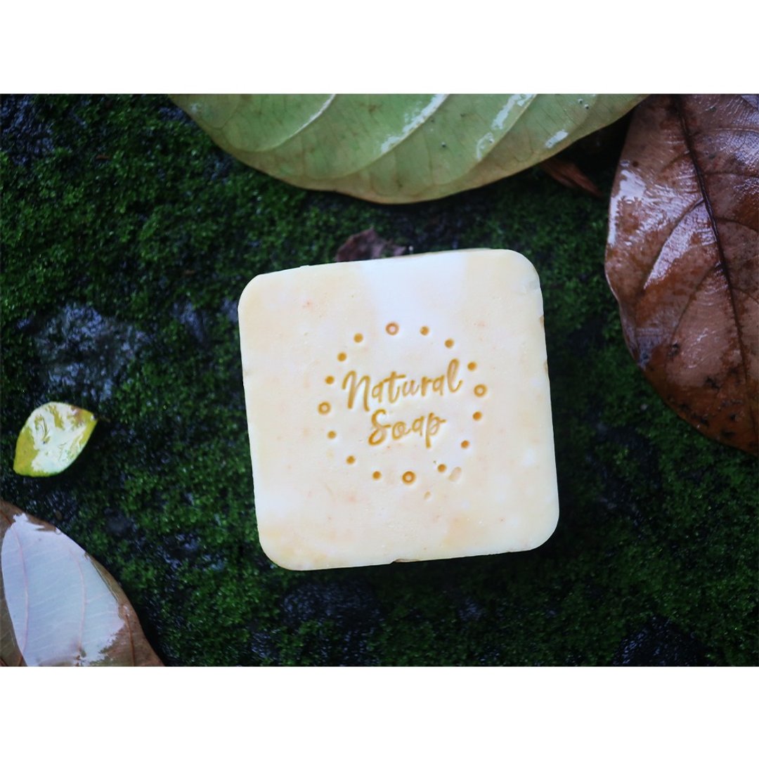 【皂章A83】几何圆点 Natural Soap 简约可爱 英文字章 压克力 - 蜡烛/香氛/手工皂 - 压克力 