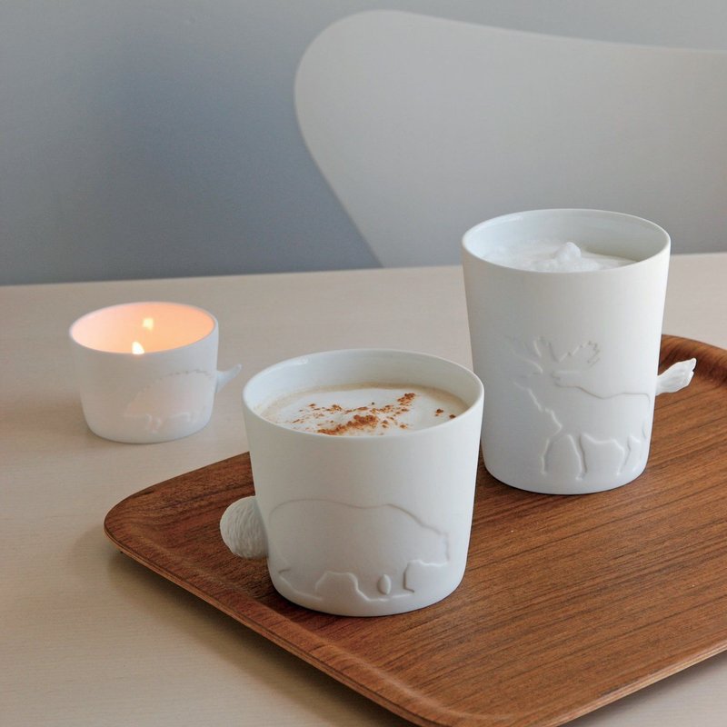 【出清】日本KINTO Mugtail 童话动物杯 / 共5款 - 其他杯子 - 瓷 白色