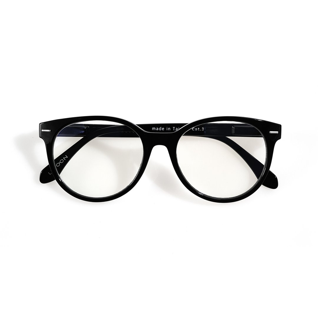 cateye anti-blue light glasses : Black - 眼镜/眼镜框 - 塑料 黑色