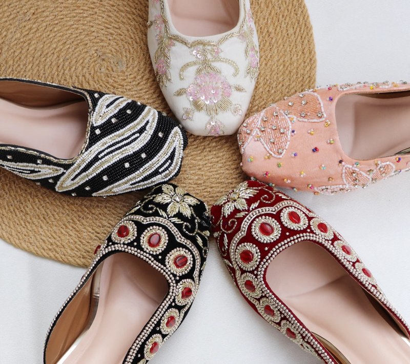 【合集】印度风情/手工舒适圆头/方跟穆勒凉拖鞋 - 女款休闲鞋 - 真皮 多色