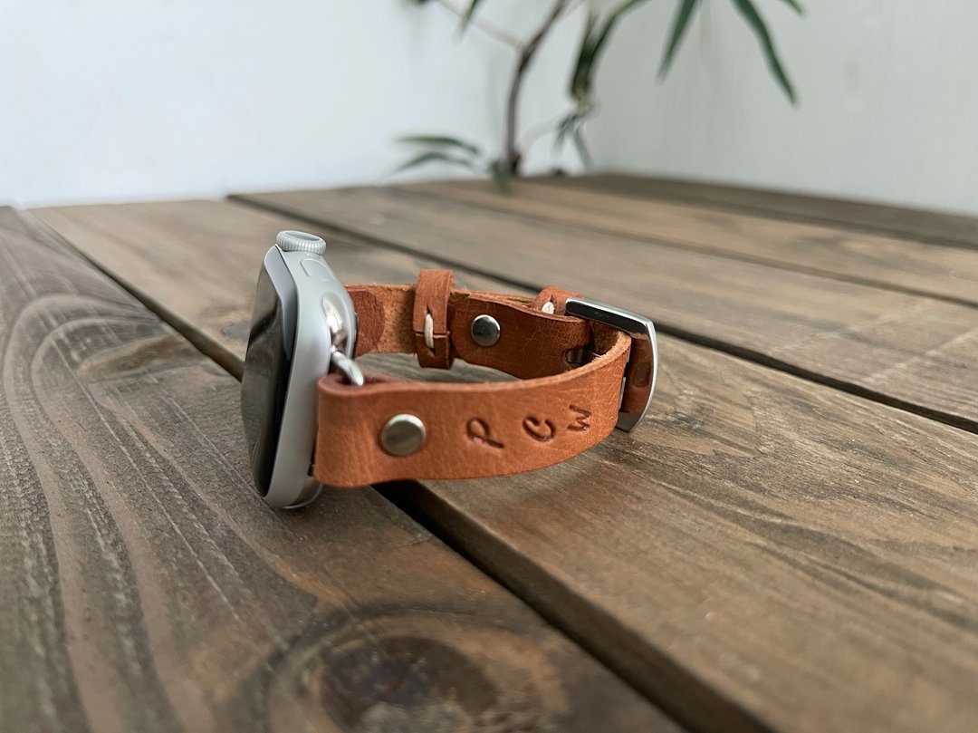 Apple Watch 皮革表带 // 真皮表带 // 苹果表带 // 免费刻字 - 表带 - 真皮 