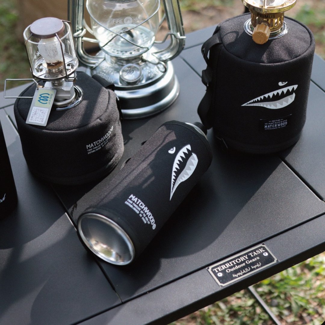 高山瓦斯罐套 Matchwood P-40 Gus Case 露营 登山 工装 配件 - 露营用品 - 防水材质 黑色
