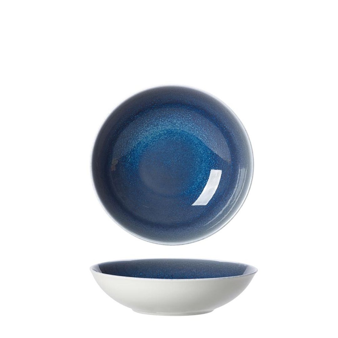 Art Glaze艺术彩釉系列-22.5CM义式餐碗-沧蓝 - 盘子/餐盘/盘架 - 瓷 蓝色