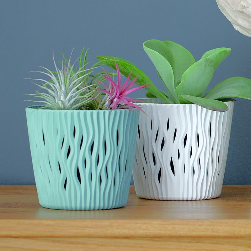 山蒂 2in1 圆盆 2 入组 (19) - 花瓶/陶器 - 塑料 