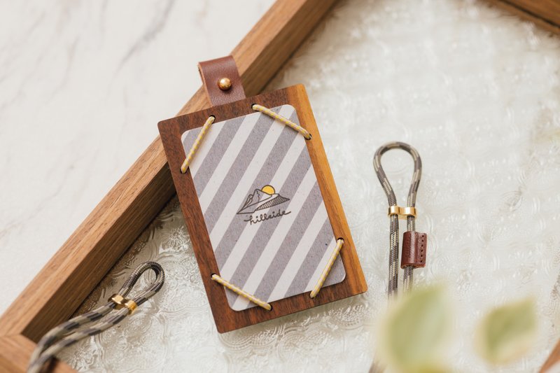 木质证件夹 | 证件套 | 识别证套 | 卡套 - 证件套/卡套 - 木头 咖啡色