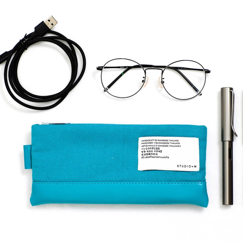 DIN-SOR Pencase #Turquoise Green - 其他 - 聚酯纤维 绿色