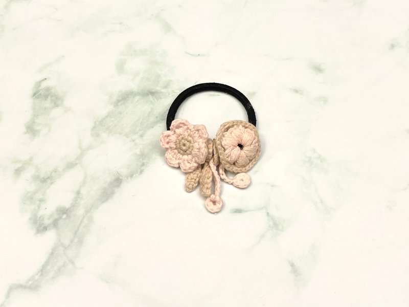泡芙花卉造型头饰发圈 - 发饰 - 棉．麻 多色