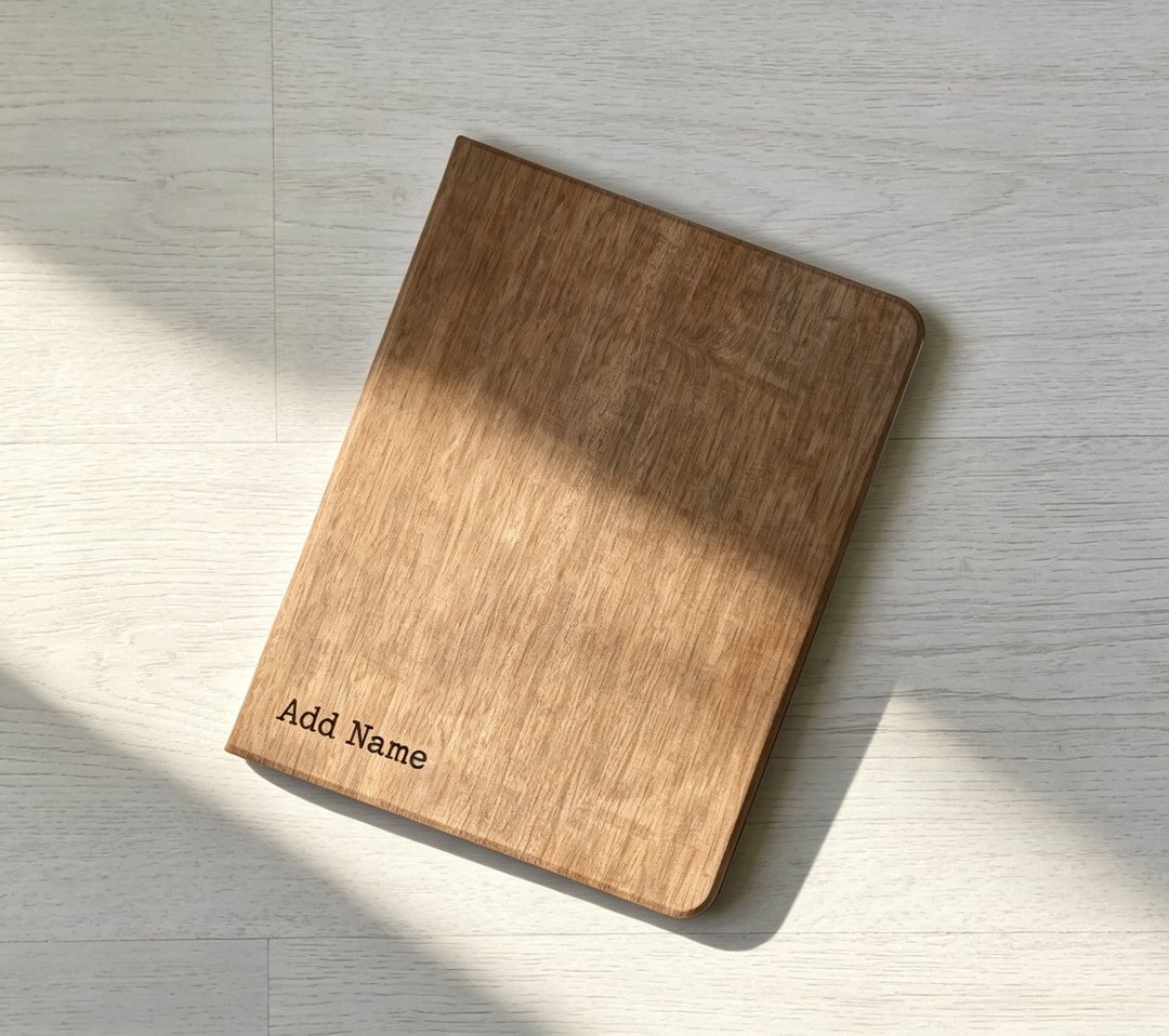 定制订制名字木纹 iPad Pro 10 代 Air 6 10 代 11 寸 Mini 6 保护套 - 平板/电脑保护壳 - 塑料 多色