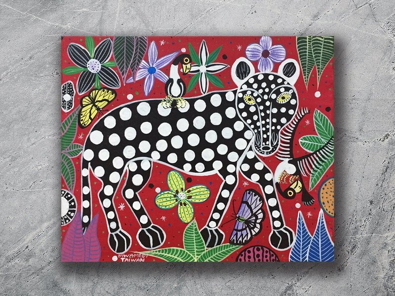 Cheetah / 非洲TingaTinga原画作 - 海报/装饰画/版画 - 其他材质 