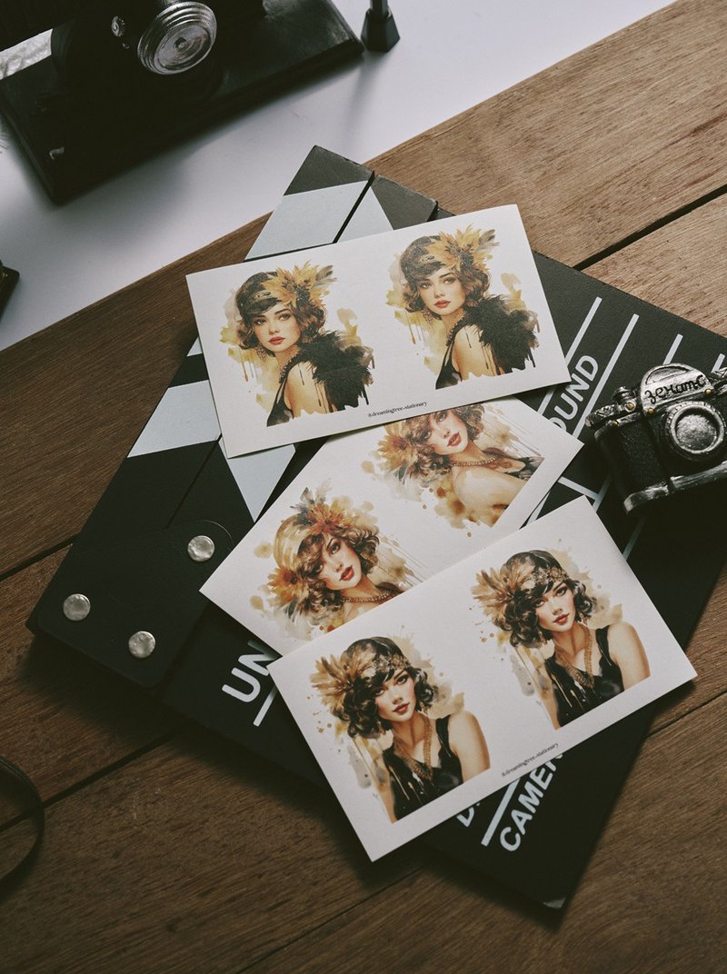 Adriana 小姐 - 便条纸/标签贴 - 纸 