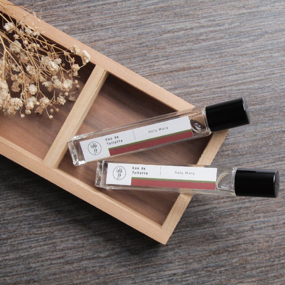 滾珠香水【 圣诞玛莉 Holy Mary】Rollerball perfume - 香水/香膏 - 其他材质 红色