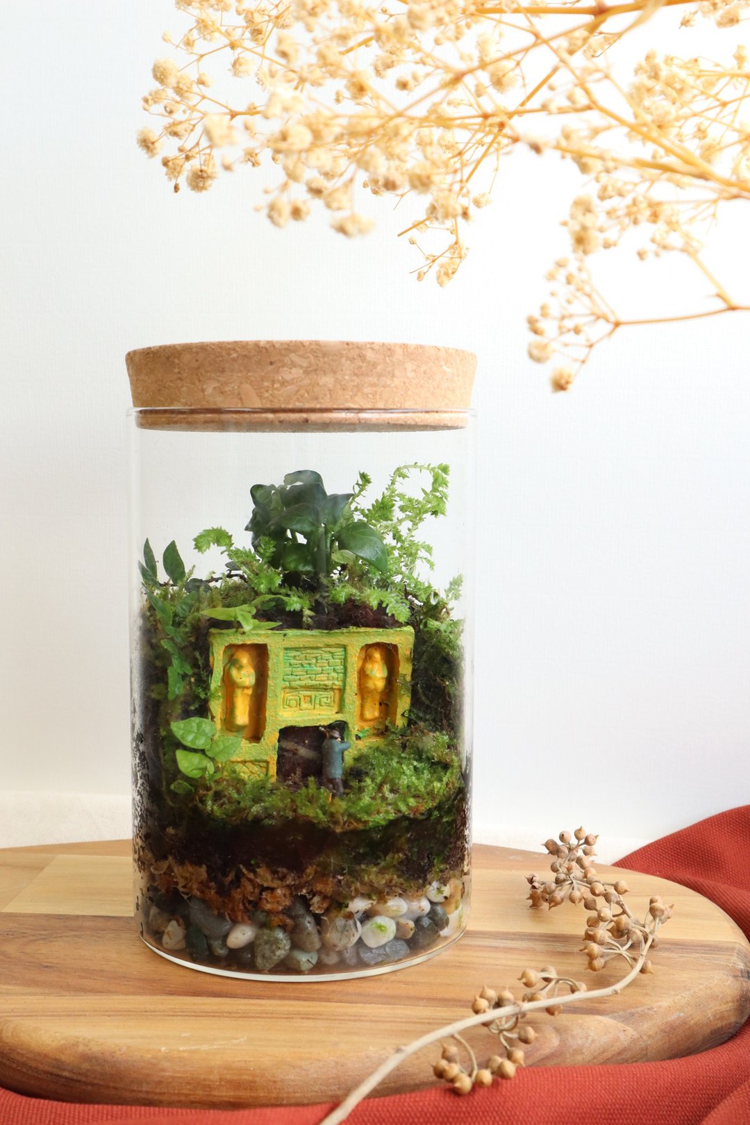 【微景观】深入藓境 - 苔藓组盆/交换礼物/遗迹/探险 - 植栽/盆栽 - 植物．花 绿色