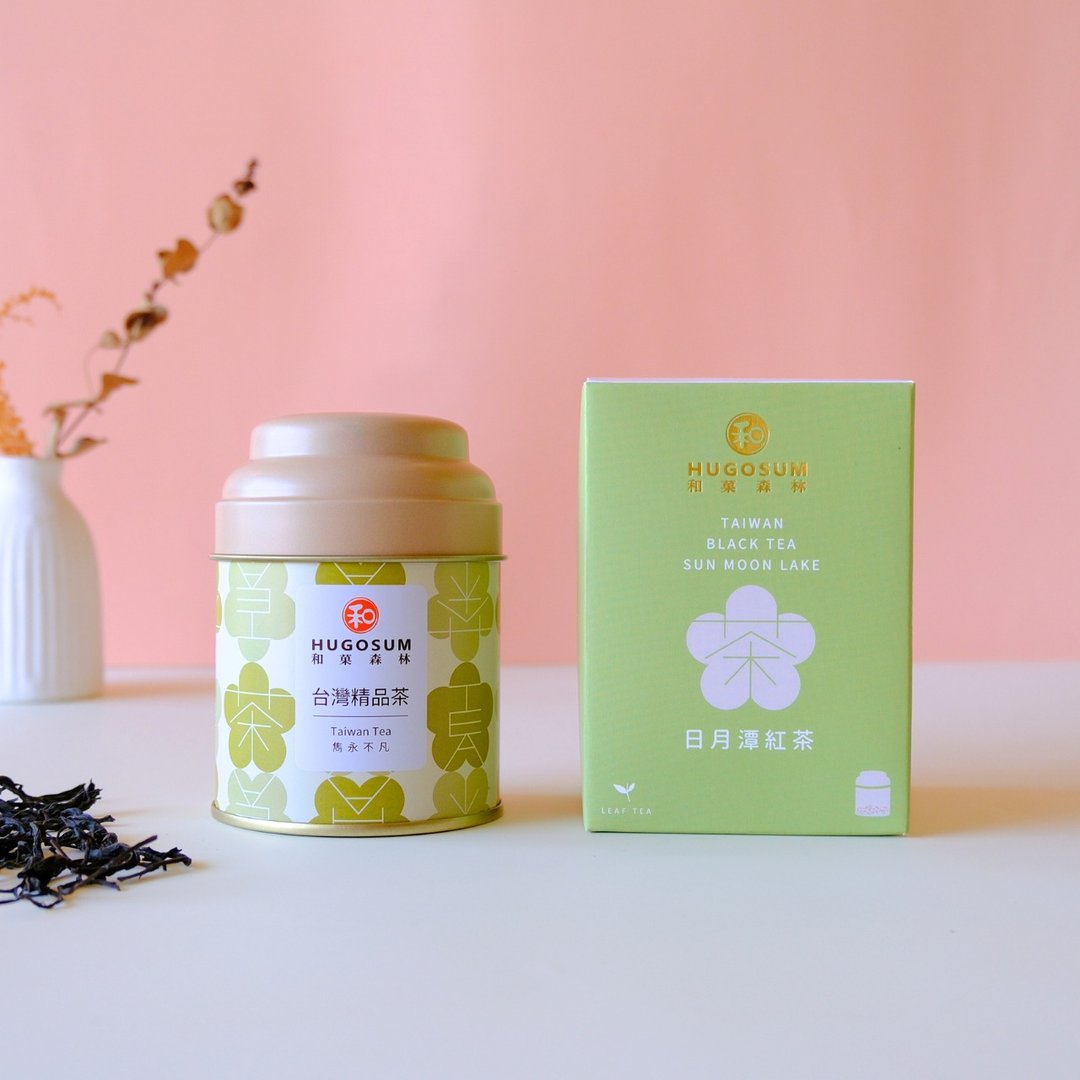 【HUGOSUM 和菓森林】台湾日月潭红茶 老欉 祖母绿红茶 30g - 茶 - 纸 橘色
