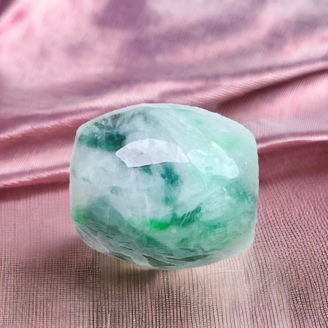 【万事亨通】飘花翡翠路路通| 天然缅甸玉翡翠A货 | 送礼 - 项链 - 玉石 多色