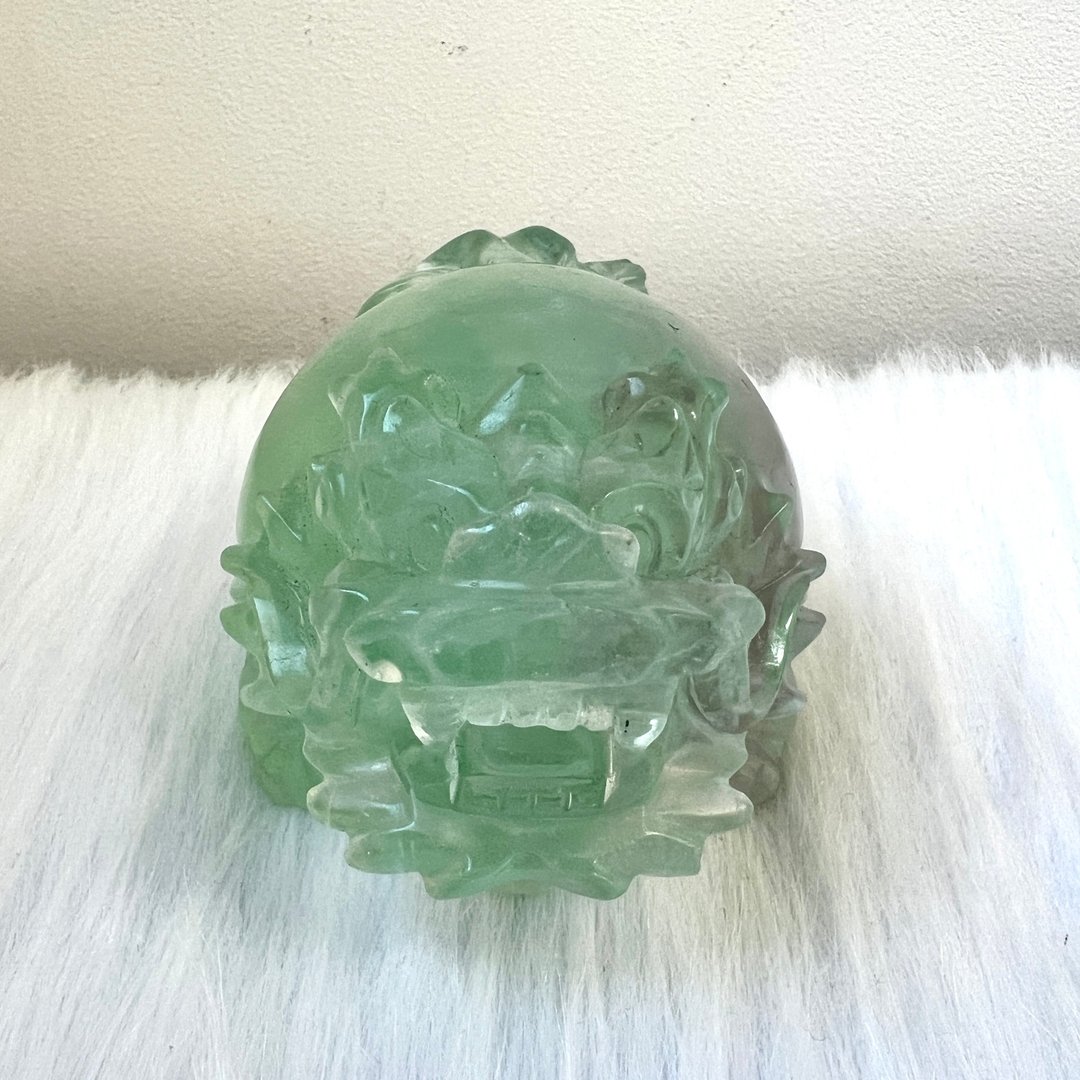 绿萤石龙龟 | 水晶 | 水晶龙龟 | 水晶摆件 - 摆饰 - 水晶 绿色