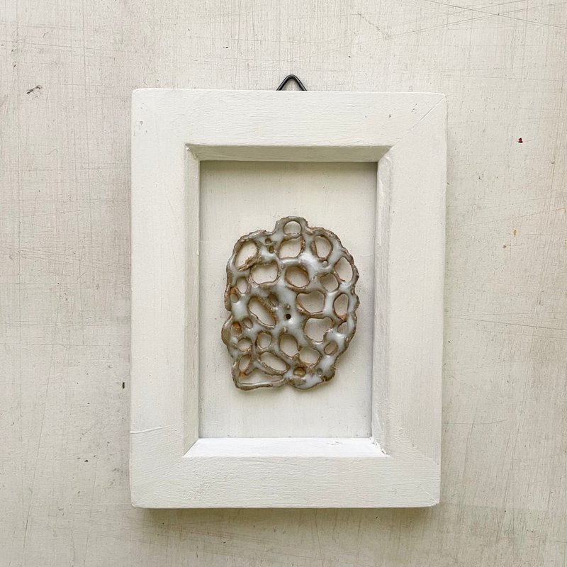 Art Piece - Net 03 - 摆饰 - 粘土 卡其色