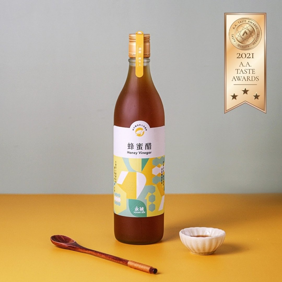 【永祯】蜂蜜醋600ml l 招牌得奖果醋 健康果醋 2年天然酿造 - 醋/水果醋 - 新鲜食材 橘色