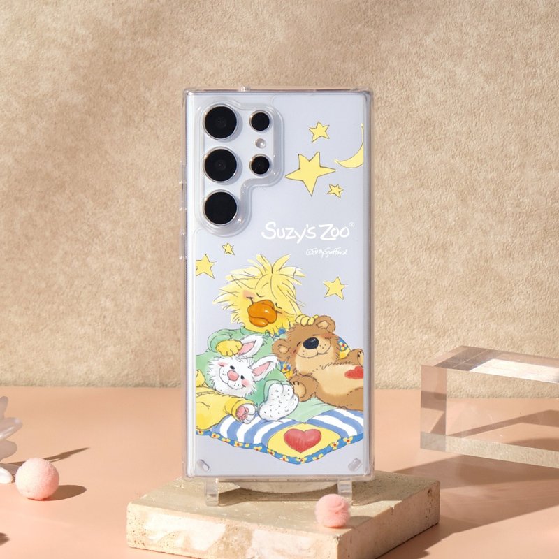 Suzy's Zoo共眠毯毯晶石透明防摔SAMSUNG绳挂手机壳 - 手机壳/手机套 - 塑料 透明
