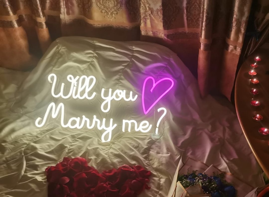 Will you marry me丨LED霓虹灯丨RL007丨AMAZING NEON - 灯具/灯饰 - 压克力 多色