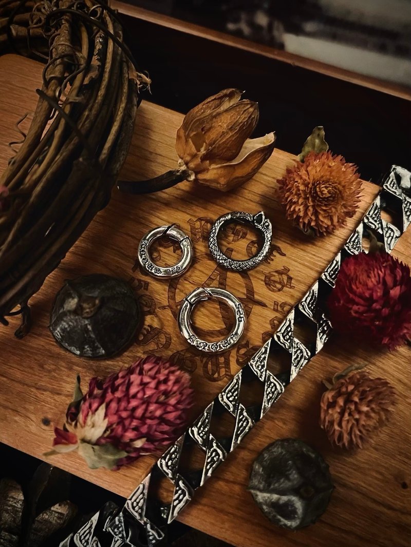 【配件系列】 Logo弹簧银圈/纯银/延伸配件 - 项链 - 纯银 银色