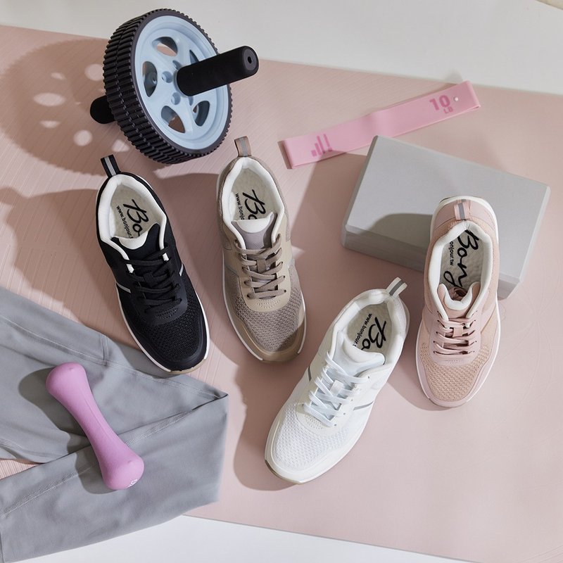 完美体态!核心美体平衡机能鞋 - 女款休闲鞋 - 其他人造纤维 多色