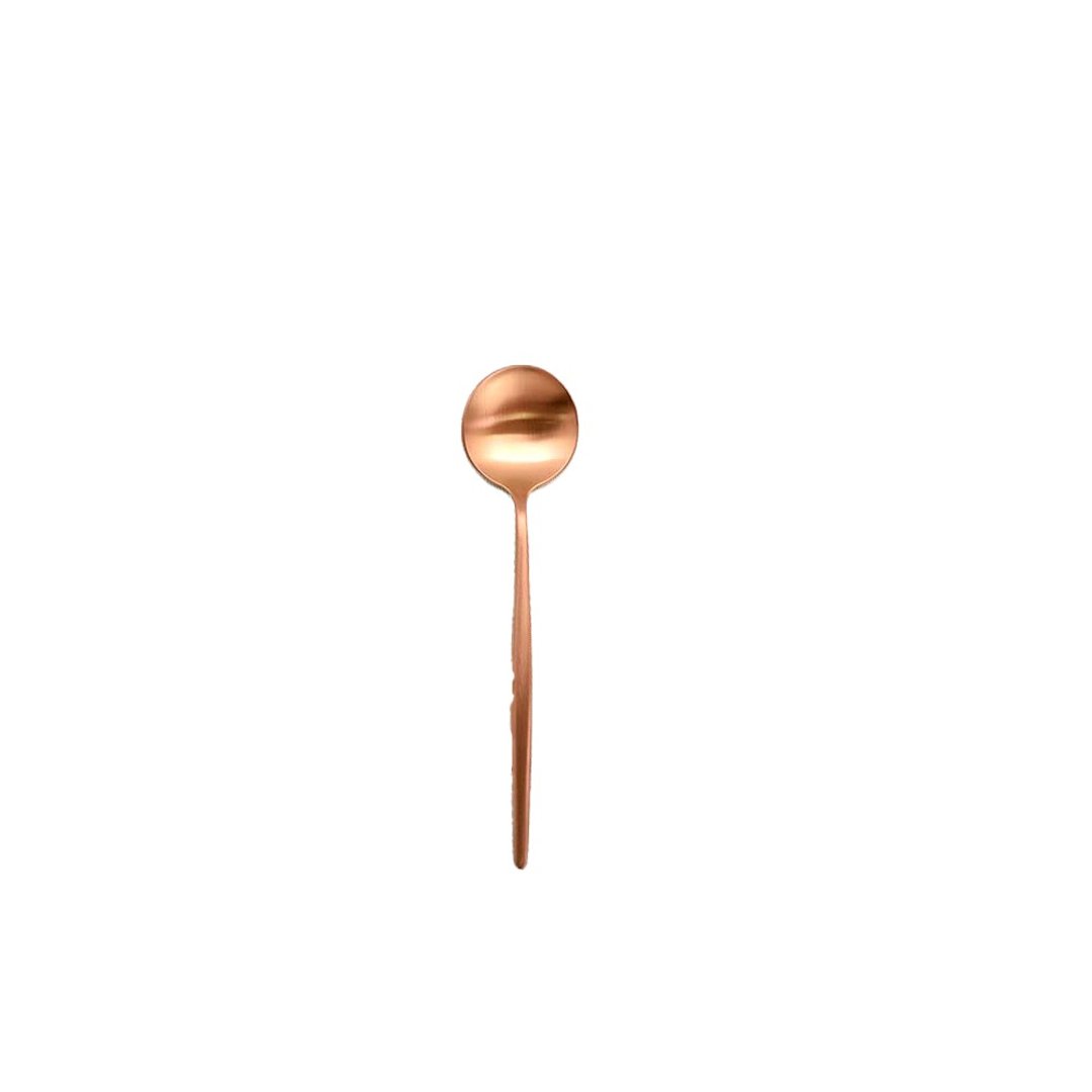 葡萄牙 Cutipol MOON 雾铜 12CM 咖啡匙 - 餐刀/叉/匙组合 - 不锈钢 咖啡色